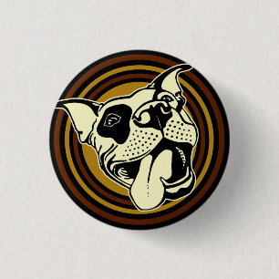 Badge Rond 2,50 Cm bouton de louie