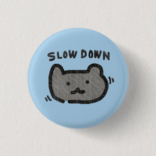 Badge Rond 2,50 Cm Bouton de l'ours