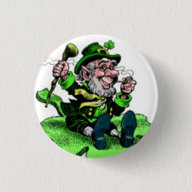 Badge Rond 2,50 Cm Bouton de lutin ! (Devant)