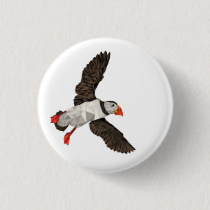Badge Rond 2,50 Cm Bouton de macareux