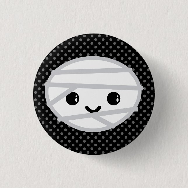Badge Rond 2,50 Cm Bouton de maman de Kawaii (Devant)