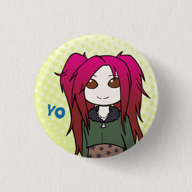 Badge Rond 2,50 Cm Bouton de Matsuri (Devant)