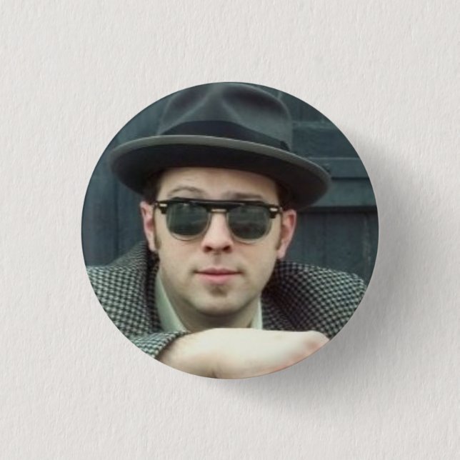 Badge Rond 2,50 Cm Bouton de Mettler (Devant)