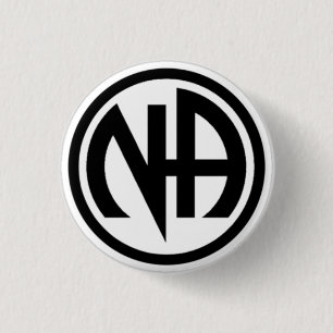 Badge Rond 2,50 Cm Bouton de narcotiques anonymes
