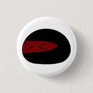 Badge Rond 2,50 Cm Bouton de Ninja Dango