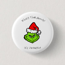 Bouton de Noël amusant