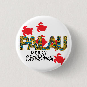 Badge Rond 2,50 Cm Bouton de Noël Palau