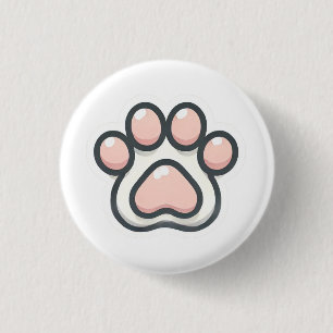 Badge Rond 2,50 Cm bouton de paille