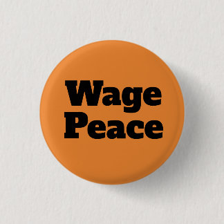 Badge Rond 2,50 Cm Bouton de paix de salaire