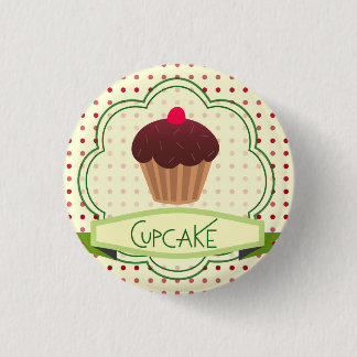 Badge Rond 2,50 Cm Bouton de petit gâteau