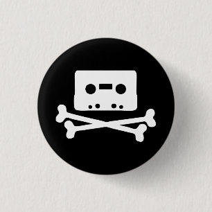 Badge Rond 2,50 Cm Bouton de pirate