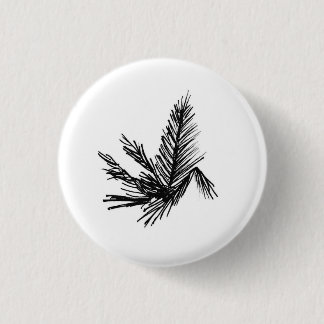 Badge Rond 2,50 Cm Bouton de plante