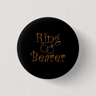 Badge Rond 2,50 Cm Bouton de porteur d'alliances