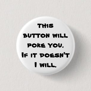 Badge Rond 2,50 Cm Bouton de poussée