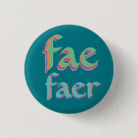 bouton de pronom de faer de fae