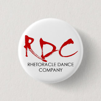 Badge Rond 2,50 Cm Bouton de RDC