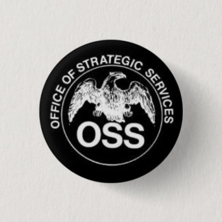 Badge Rond 2,50 Cm Bouton de revers d'OSS