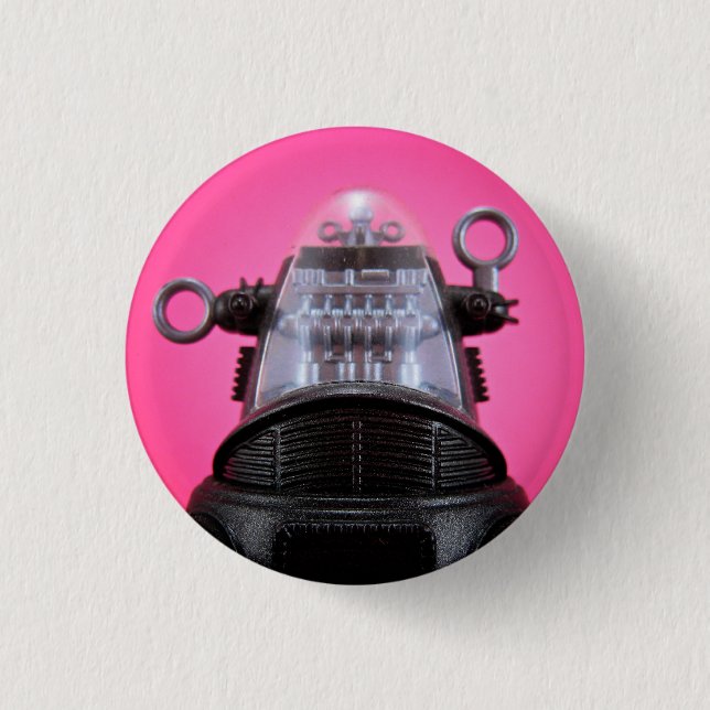 Badge Rond 2,50 Cm Bouton de Robby (Devant)