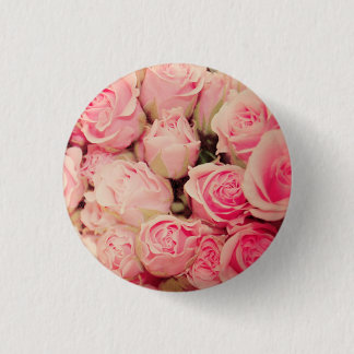 Badge Rond 2,50 Cm Bouton de rose de rose