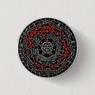 Badge Rond 2,50 Cm Bouton de Sigillum Dei Aemeth