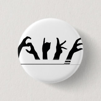 Badge Rond 2,50 Cm Bouton de SiKE (petit)