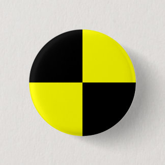 Badge Rond 2,50 Cm Bouton de simulacre d'essai d'accident