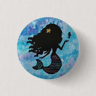 Badge Rond 2,50 Cm Bouton de sirène