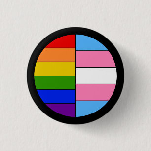 Badge Rond 2,50 Cm Bouton de solidarité de GLBT