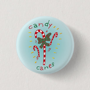 Badge Rond 2,50 Cm Bouton de sucres de canne