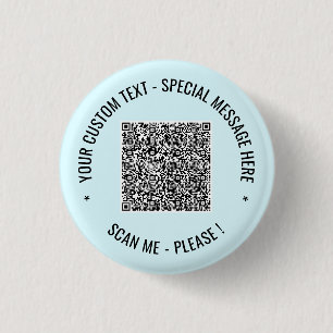 Badge Rond 2,50 Cm Bouton de texte personnalisé et de couleurs pour s
