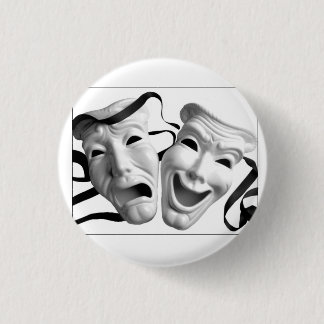 Badge Rond 2,50 Cm Bouton de théâtre