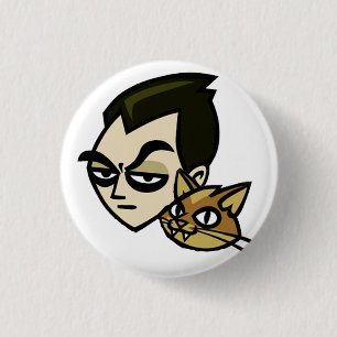 Badge Rond 2,50 Cm Bouton de Thom Raddington Valbrook