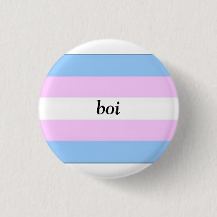 Badge Rond 2,50 Cm Bouton de transport Boi