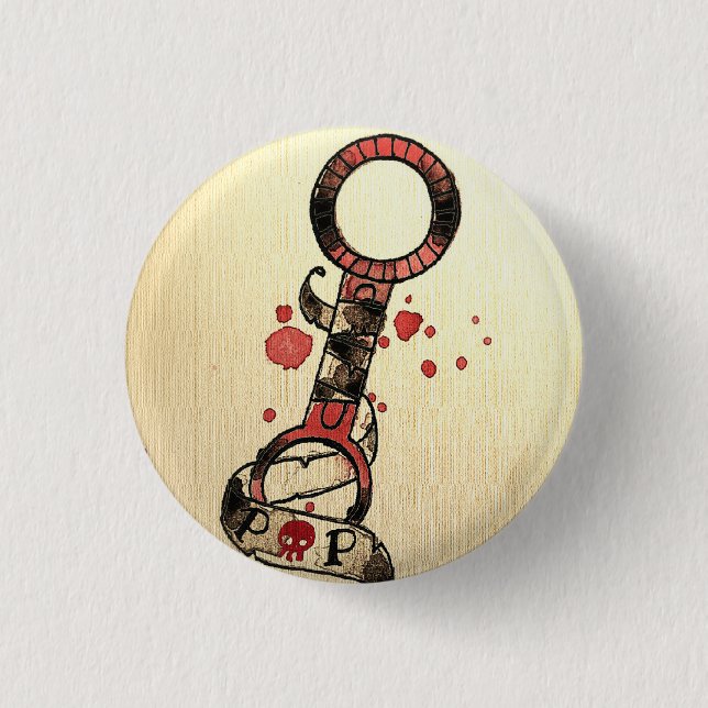 Badge Rond 2,50 Cm Bouton de troublewand de NOTxDEAD (Devant)