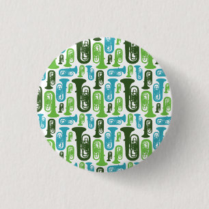 Badge Rond 2,50 Cm Bouton de tuba