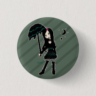 Badge Rond 2,50 Cm Bouton de Yumi