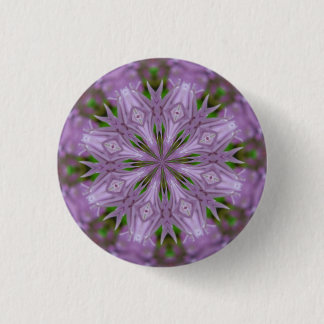 Badge Rond 2,50 Cm Bouton d'éclaboussure de lavande