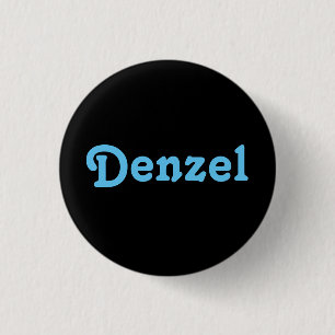 Badge Rond 2,50 Cm Bouton Denzel