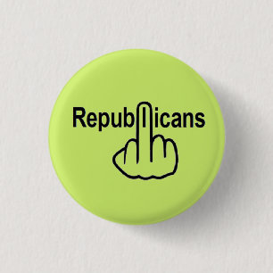 Badge Rond 2,50 Cm Bouton des Républicains