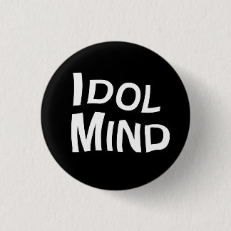 Badge Rond 2,50 Cm Bouton d'esprit d'idole