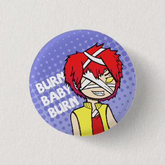 Badge Rond 2,50 Cm Bouton d'étincelle