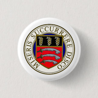 Badge Rond 2,50 Cm Bouton d'hôpital de Middlesex