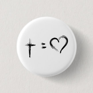Badge Rond 2,50 Cm Bouton d'illustration du texte biblique