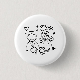 Badge Rond 2,50 Cm Bouton d'illustration du texte biblique