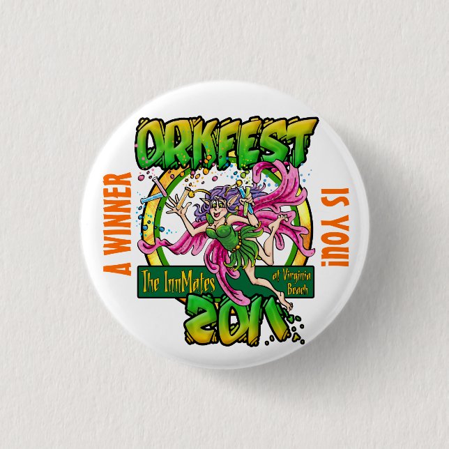 Badge Rond 2,50 Cm Bouton d'OrkFest 2011 (Devant)