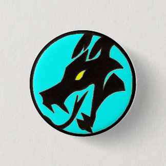 Badge Rond 2,50 Cm Bouton Dragon