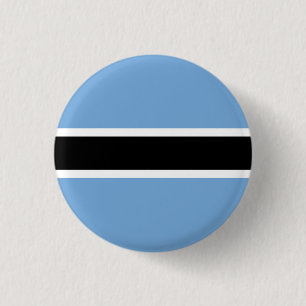 Badge Rond 2,50 Cm Bouton drapeau du Botswana patriotique