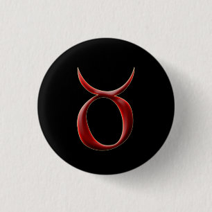 Badge Rond 2,50 Cm Bouton du Taureau #2