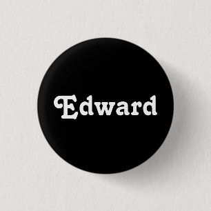 Badge Rond 2,50 Cm Bouton Edward