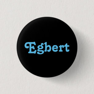 Badge Rond 2,50 Cm Bouton Egbert
